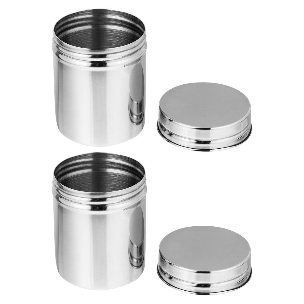 2Pcs Stainless Steel Canisters - đánh giá và giá Food Storage Jars & Containers