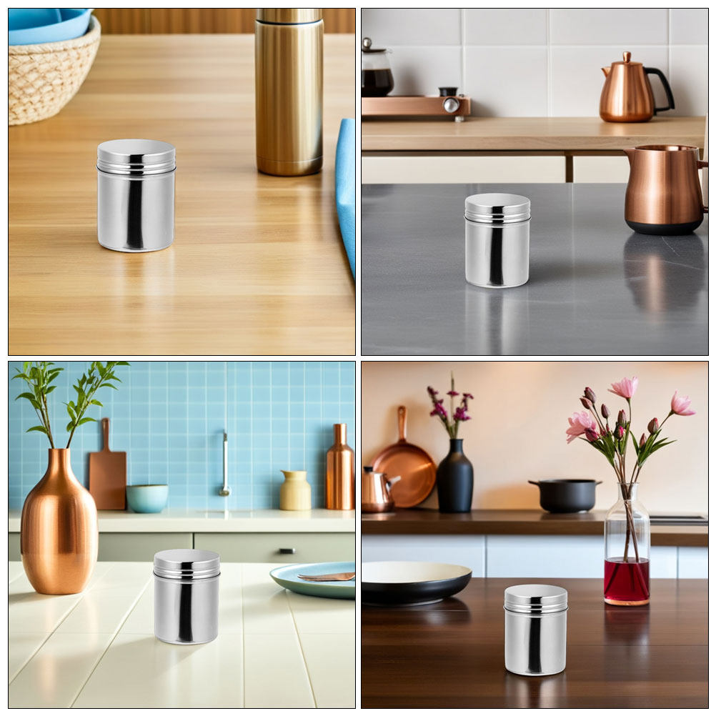 2Pcs Stainless Steel Canisters - đánh giá và giá Food Storage Jars & Containers