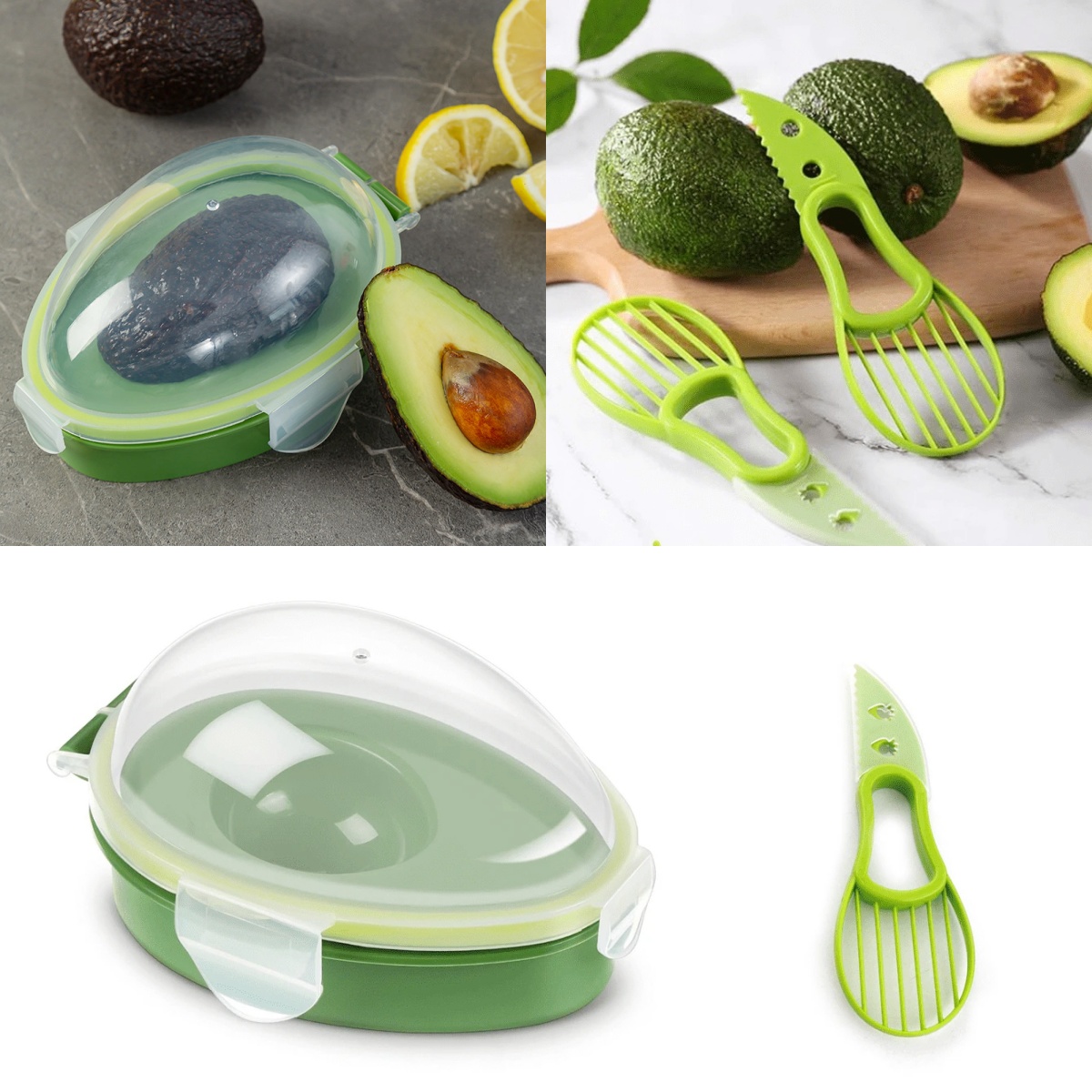 Avocado Storage Box Reusable C - đánh giá và giá Food Storage Jar Set