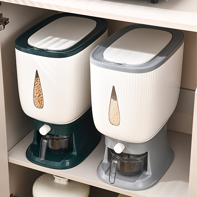 Large-Capacity Grain Container - đánh giá và giá Food Storage Jar Set