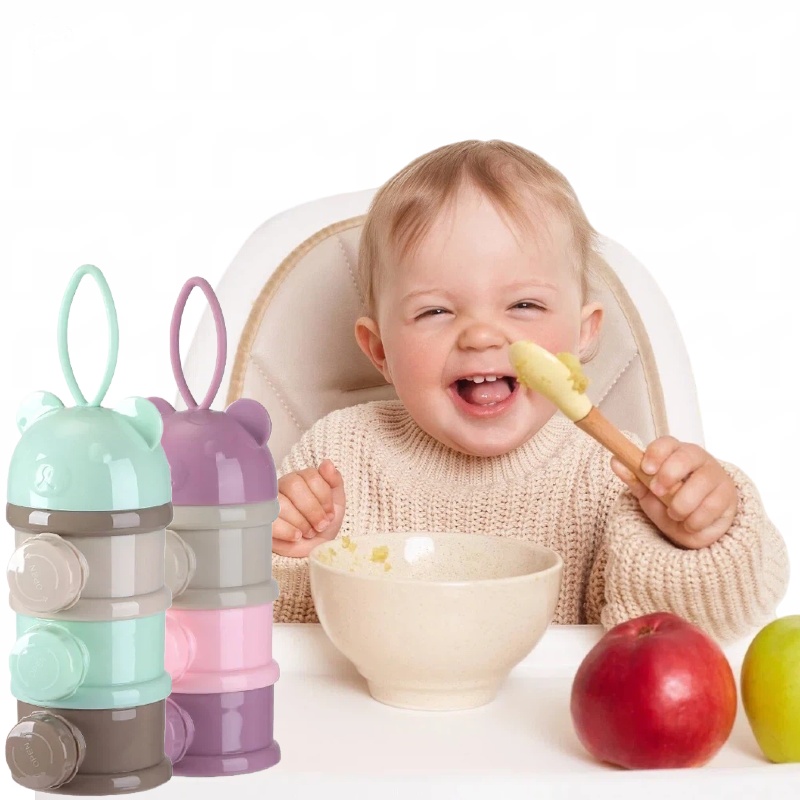 3/4Layer Baby Portable Baby Fo - đánh giá và giá Food Storage Dispenser