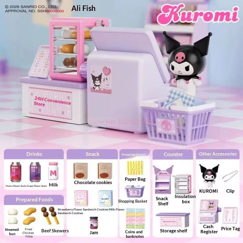 Sanrio All Kitchen Series Blin - đánh giá và giá Food Storage Bag Organizer