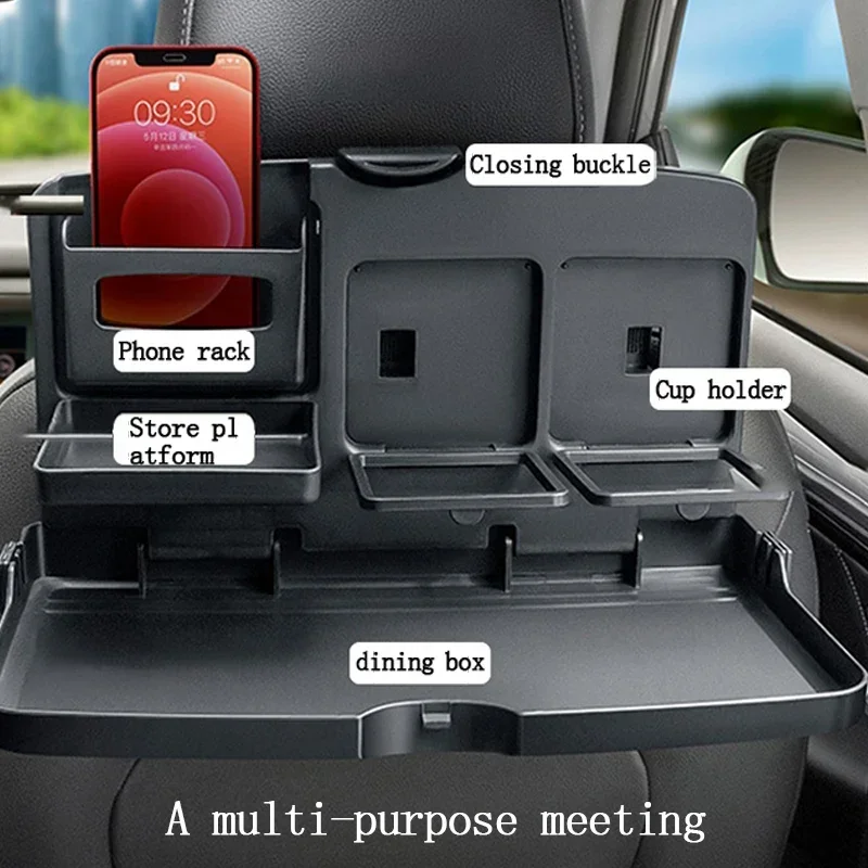 Car Back Seat Foldable Dining  - đánh giá và giá Food Storage Table