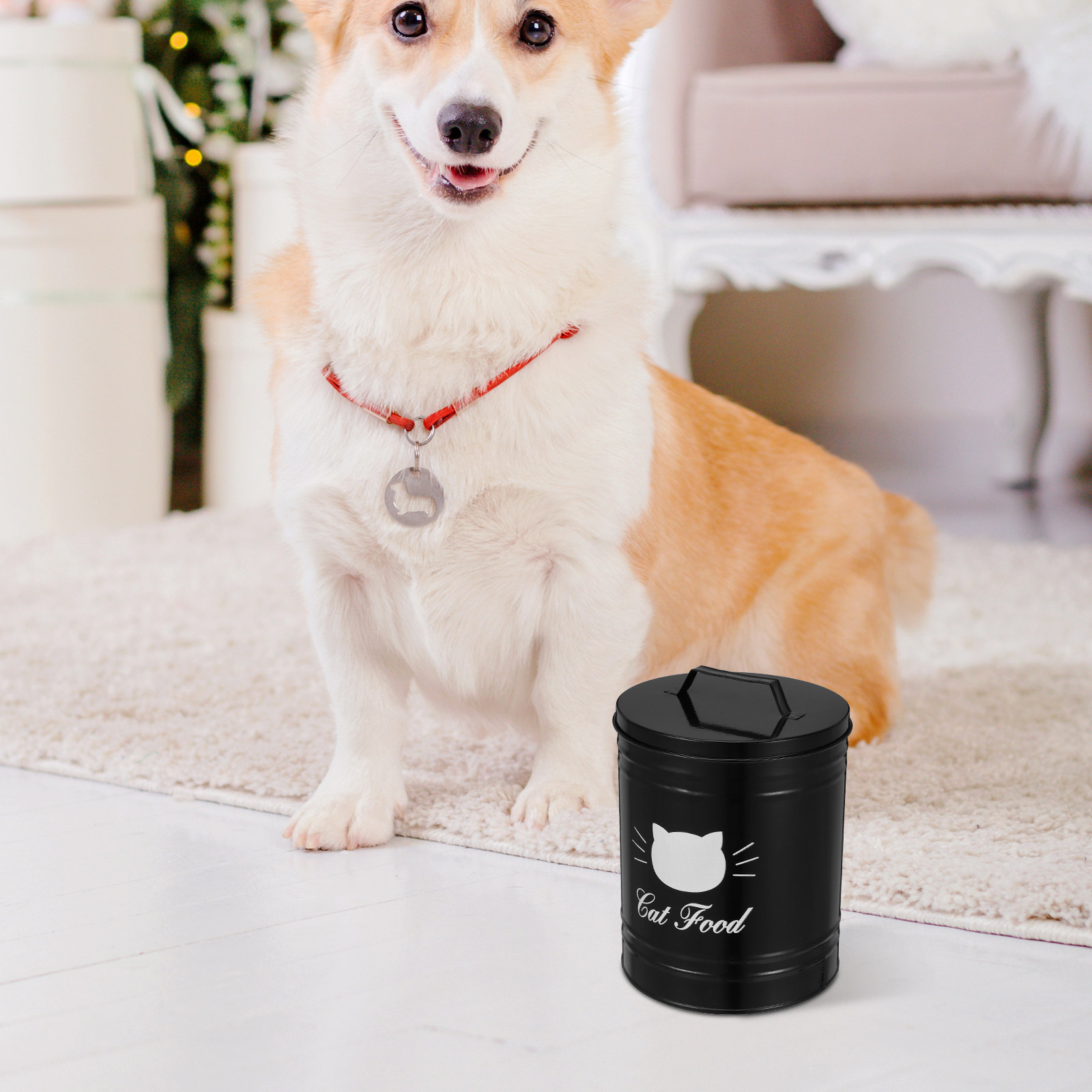 Iron Pet Food Storage Bin Airt - đánh giá và giá Food Storage Dog