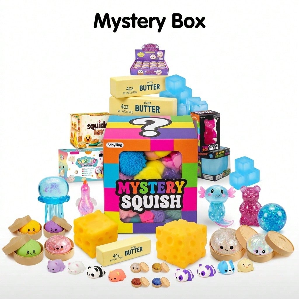 Surprise Box-Slow Rise Squishy - đánh giá và giá Food Storage Bag Organizer