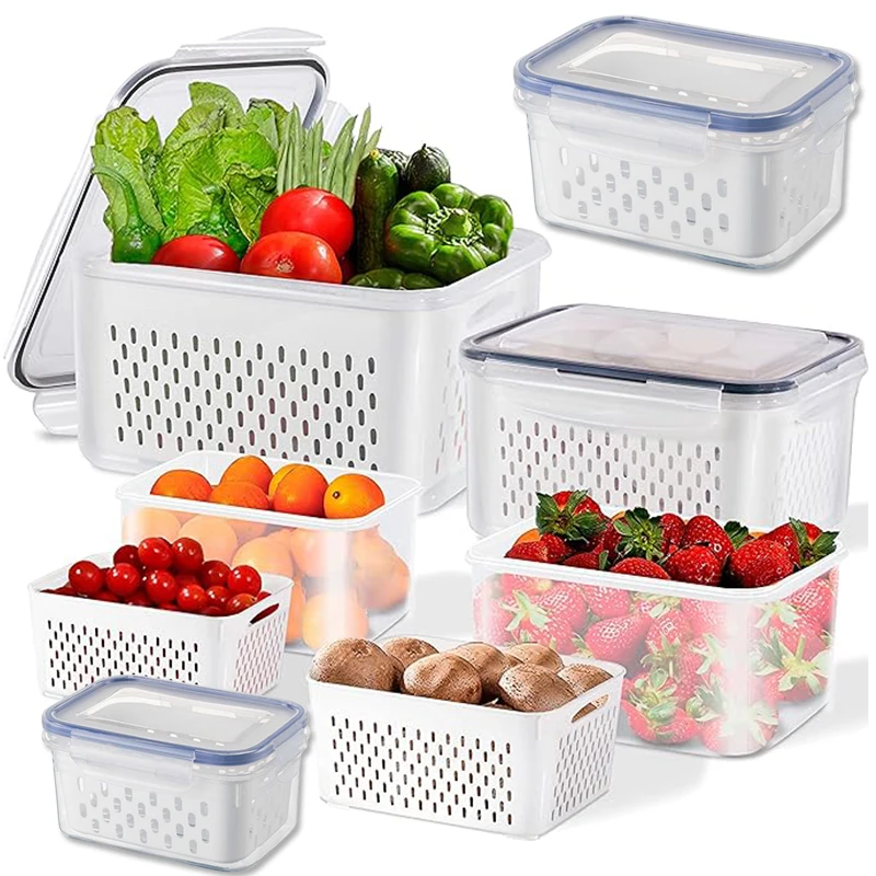 Fridge Food Storage Container  - đánh giá và giá Food Storage Jar Set