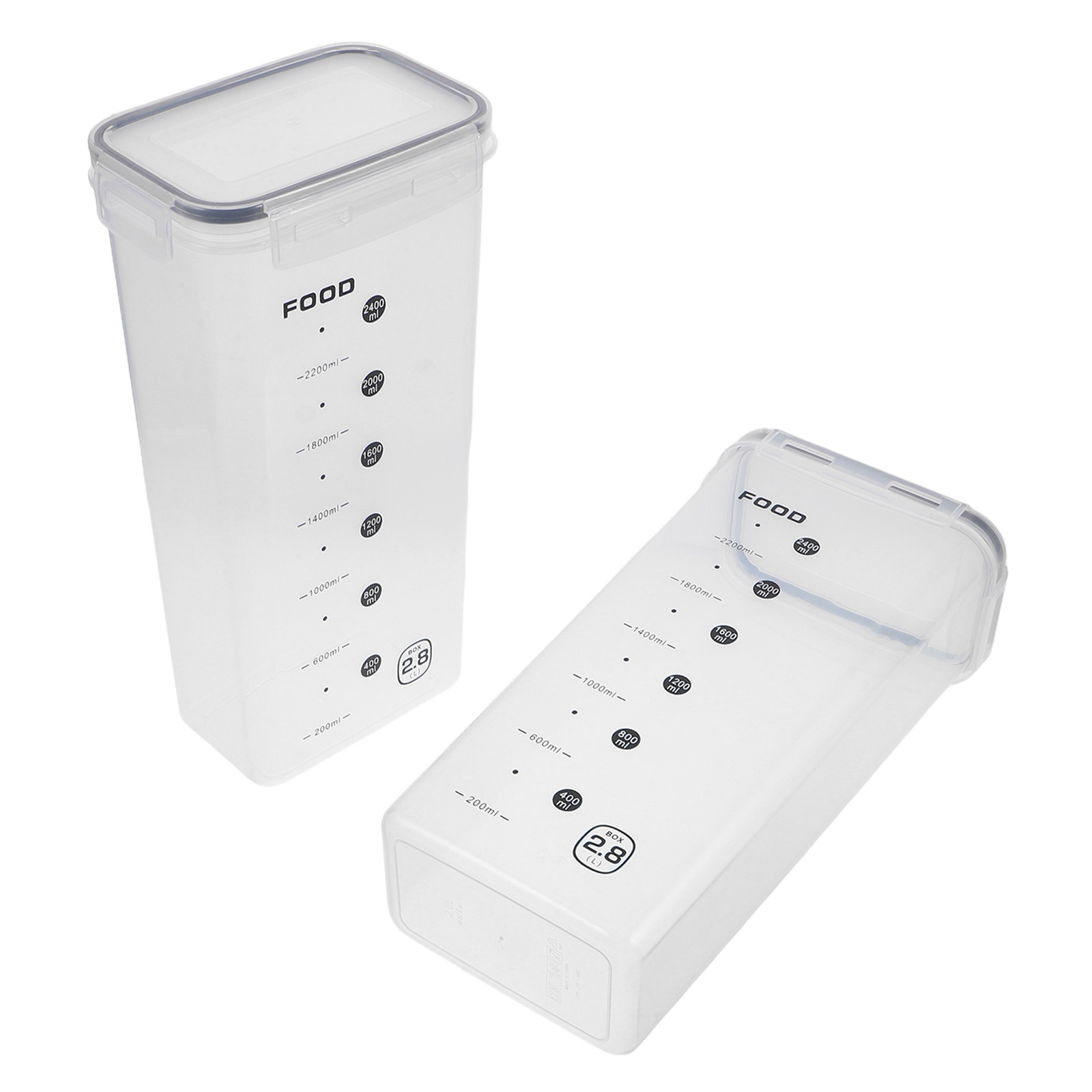 2Pcs Grain Storage Containers  - đánh giá và giá Food Storage Jars & Containers